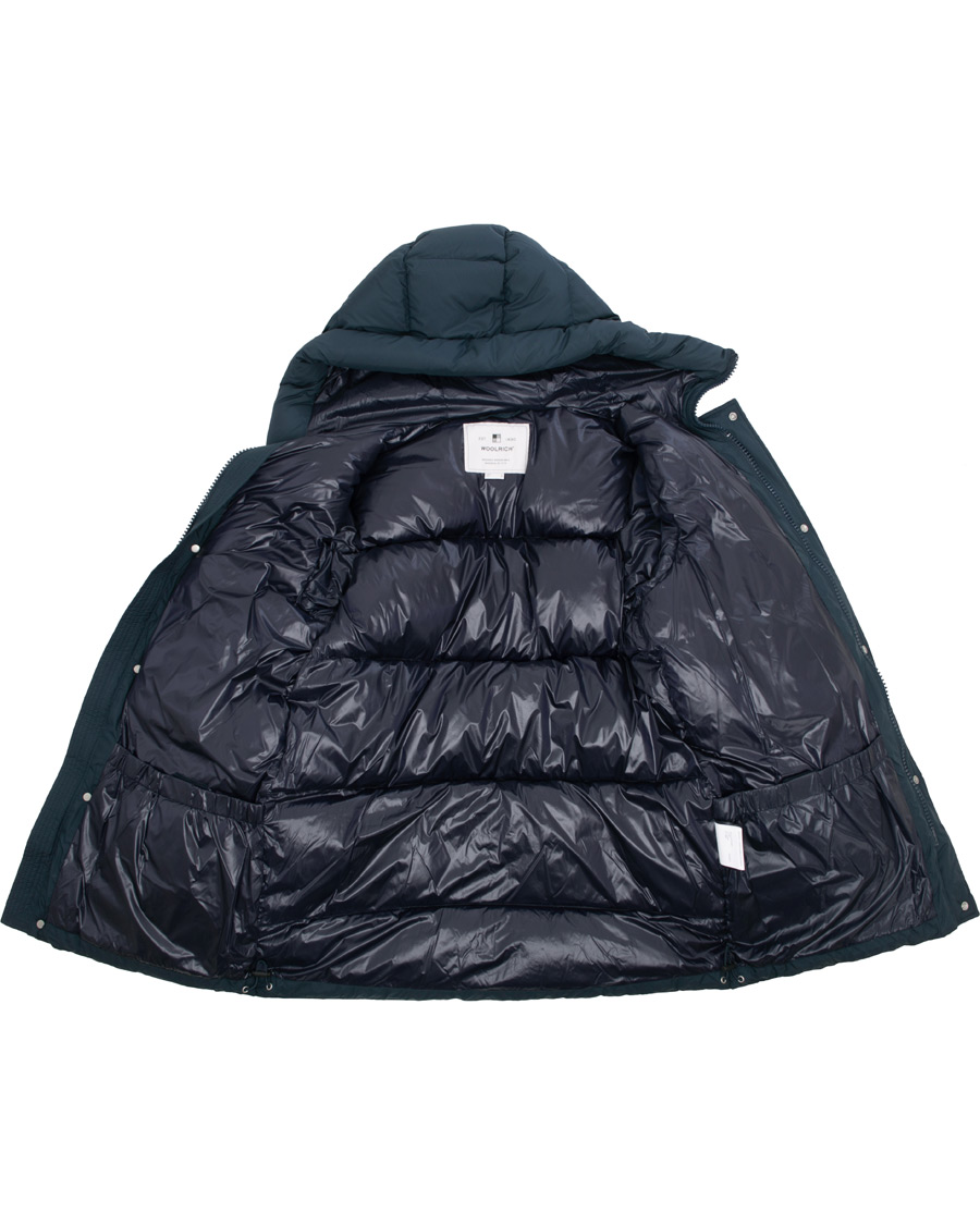 Mies | Takit | Woolrich | Sierra Supreme Down Long Jacket Melton Blue