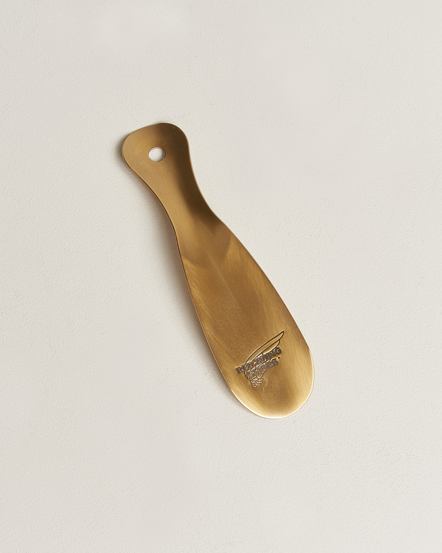 Mies | Red Wing Shoes Antique Brass Boot Horn | Red Wing Shoes | Antique Brass Boot Horn