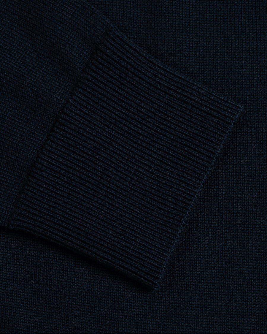 Mies | Puserot | Samsøe Samsøe | Samsøe & Samsøe Sei Structured Wool Crew Neck Night Sky