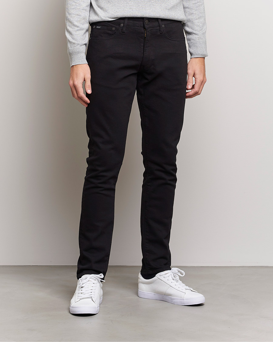 Mies | Mustat farkut | Polo Ralph Lauren | Sullivan Slim Fit Hudson Stretch Jeans Black