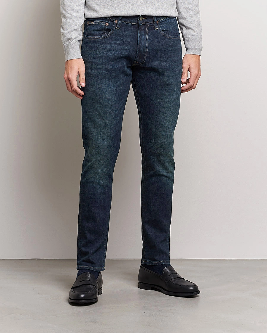 Mies | Farkut | Polo Ralph Lauren | Sullivan Slim Fit Murphy Stretch Jeans Mid Blue