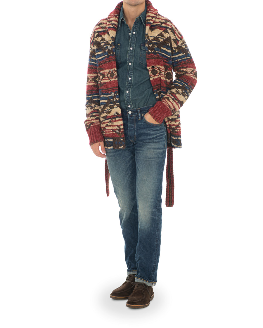 Mies | Farkut | RRL | Low Straight Fit Selvedge Jeans Milwaukee Wash