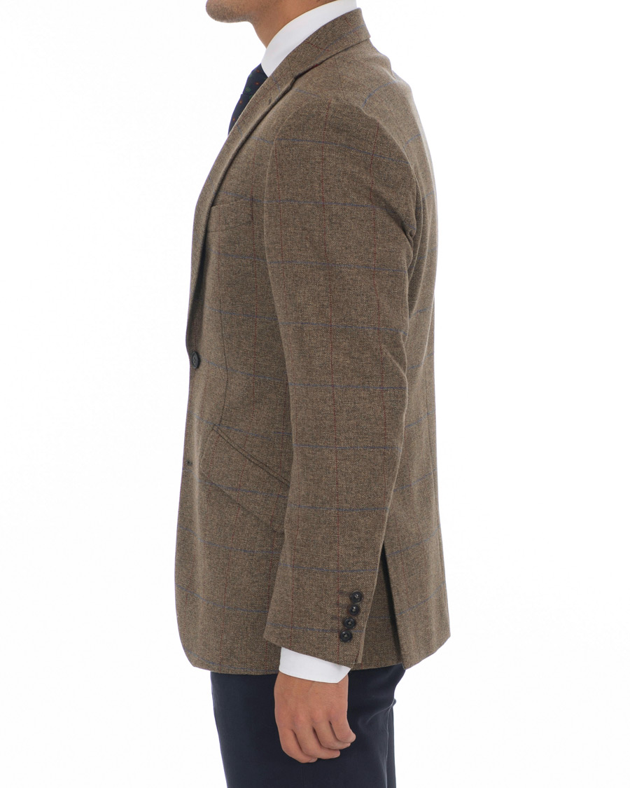 Mies | Pikkutakit | Walker Slater | Edward Tweed Windowpane Blazer Brown