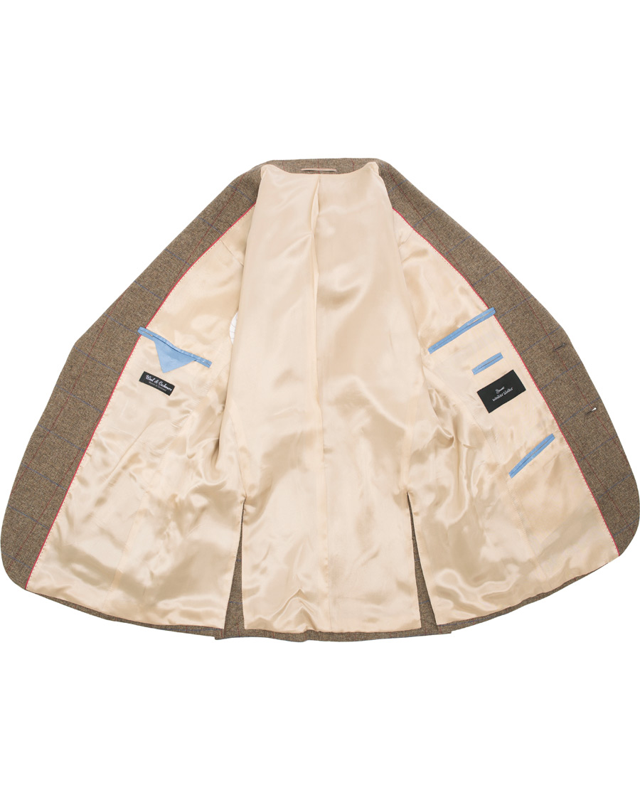 Mies | Pikkutakit | Walker Slater | Edward Tweed Windowpane Blazer Brown