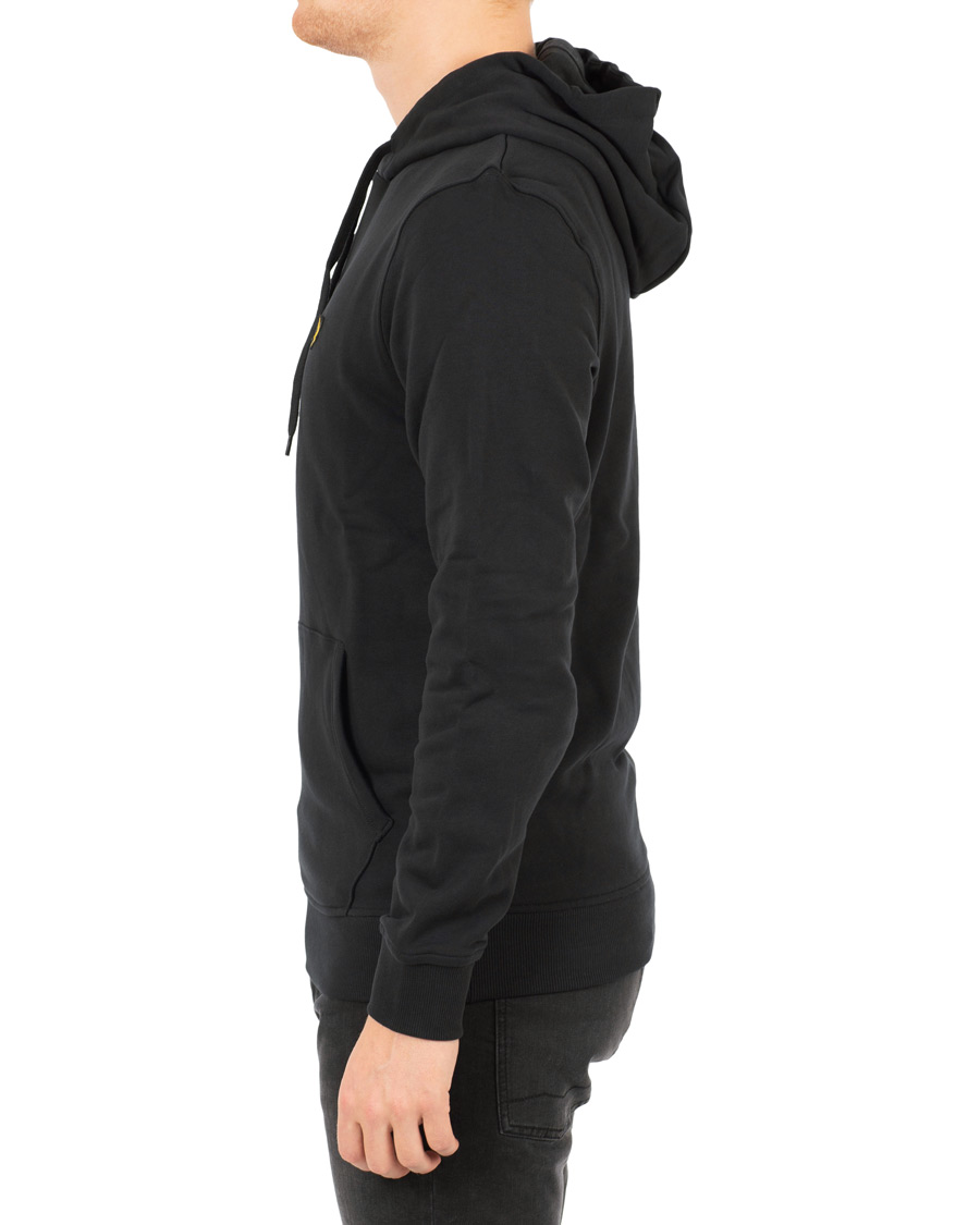Mies | Puserot | Lyle & Scott | Pullover Hoodie True Black
