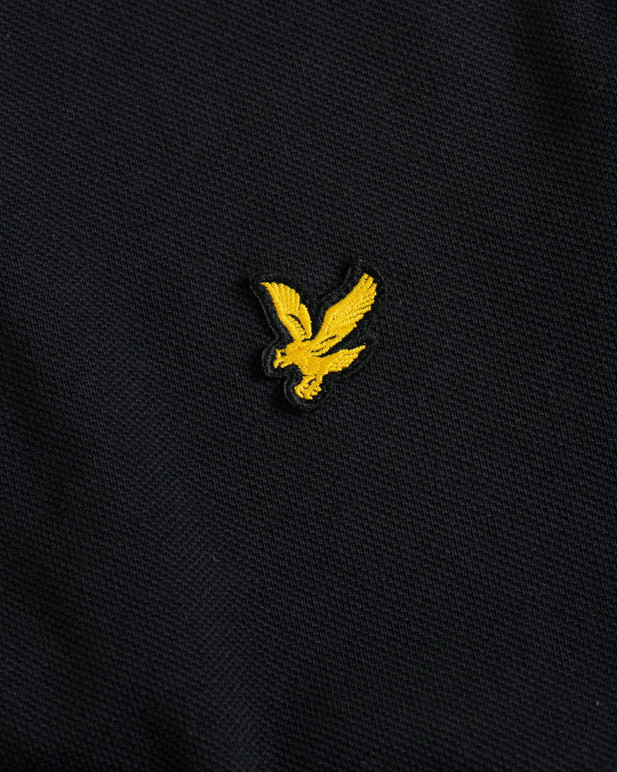 Mies | Pikeet | Lyle & Scott | Plain Polo Shirt True Black