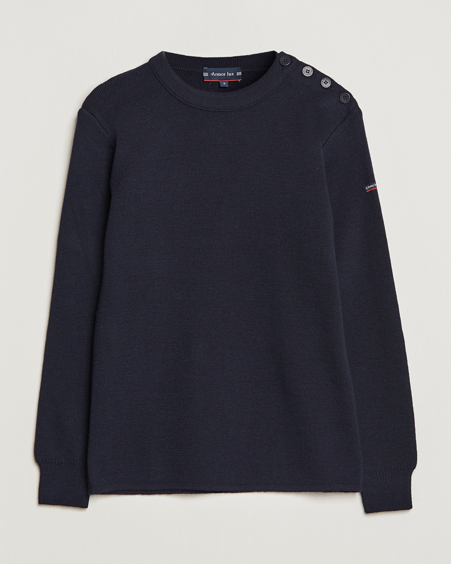 Mies | Puserot | Armor-lux | Pull Fouesnant Sweater Navy