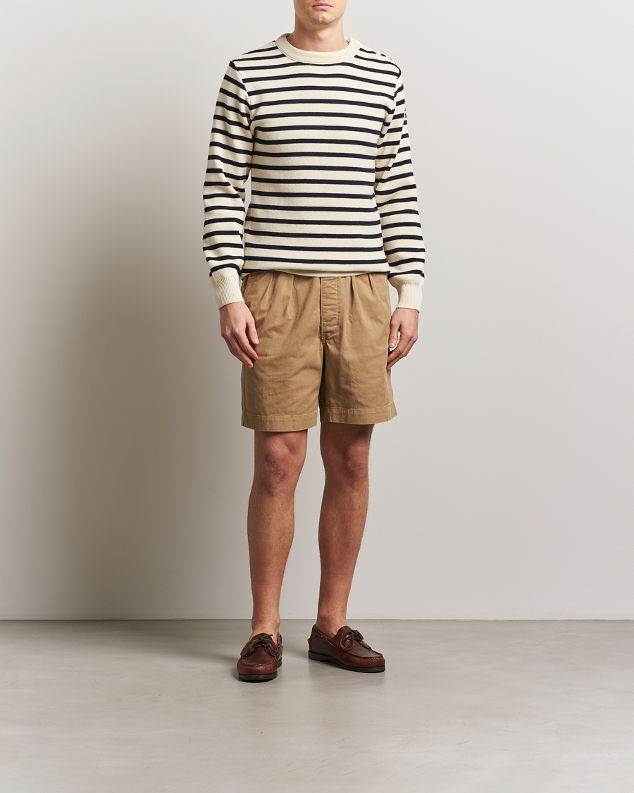 Mies | Puserot | Armor-lux | Fouesnant Classic Sweater Nature/Rich Navy