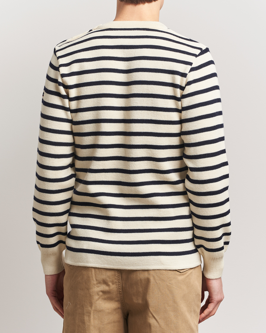 Mies | Puserot | Armor-lux | Fouesnant Classic Sweater Nature/Rich Navy