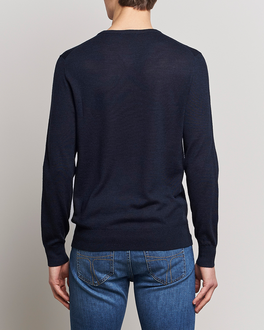 Mies | Puserot | Tiger of Sweden | Nichols Crew Neck Pullover Navy
