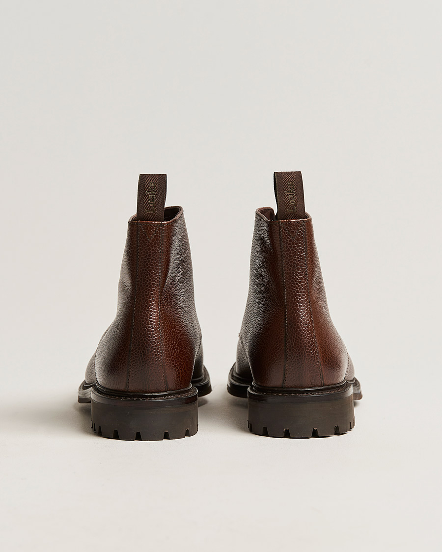 Mies | Nilkkurit | Loake 1880 | Sedbergh Derby Boot Brown Grain Calf