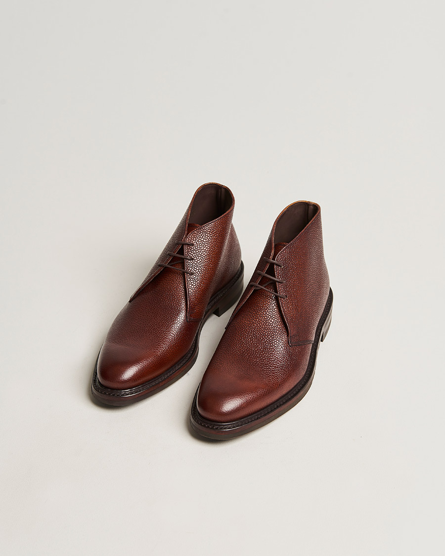 Mies | Loake 1880 Legacy Lytham Chukka Boot Oxblood Grain Calf | Loake 1880 Legacy | Lytham Chukka Boot Oxblood Grain Calf