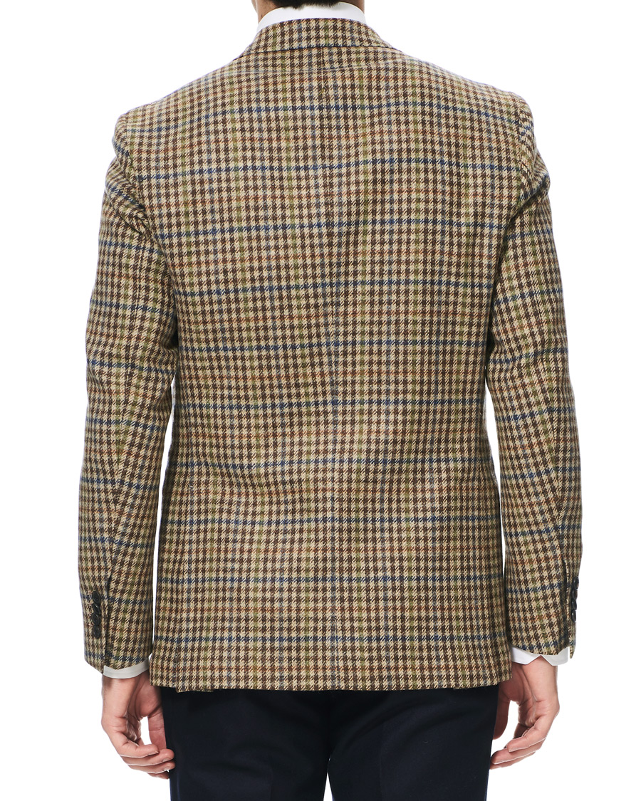 Mies | Pikkutakit | Berg&Berg | Dan II Gun Club Check Wool Blazer Brown/Olive