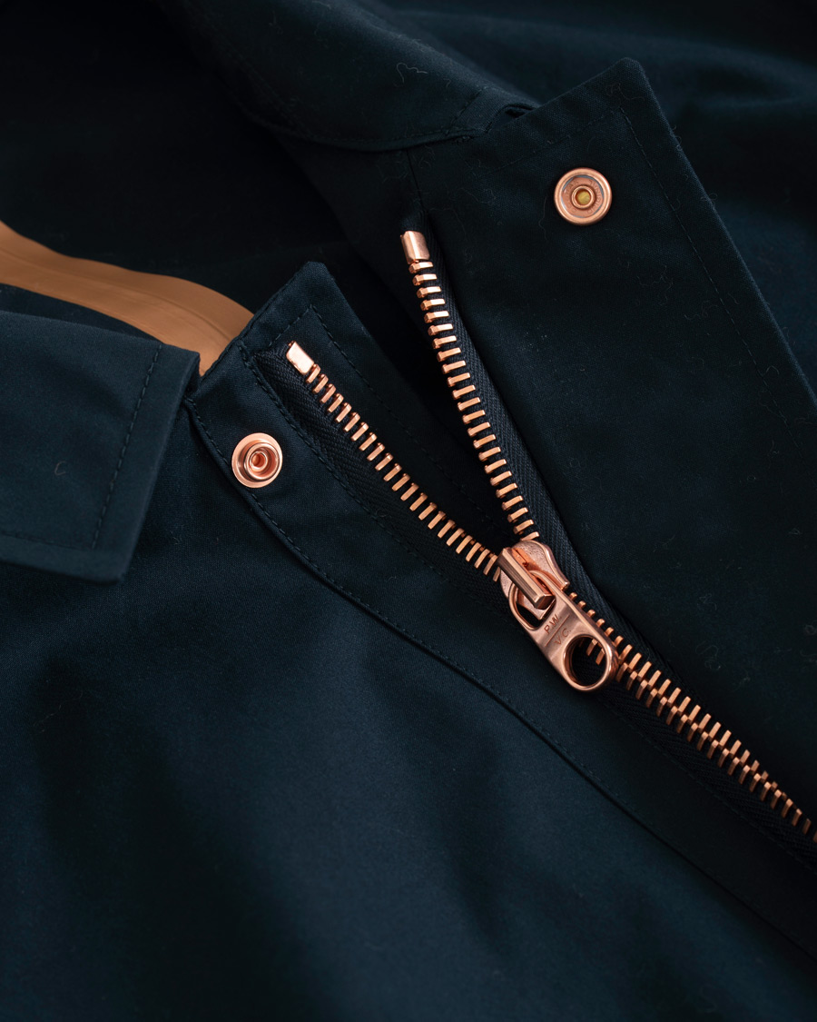 Mies | Takit | Private White V.C. | Unlined Cotton Ventile Mac Coat 3.0 Midnight 3 - S