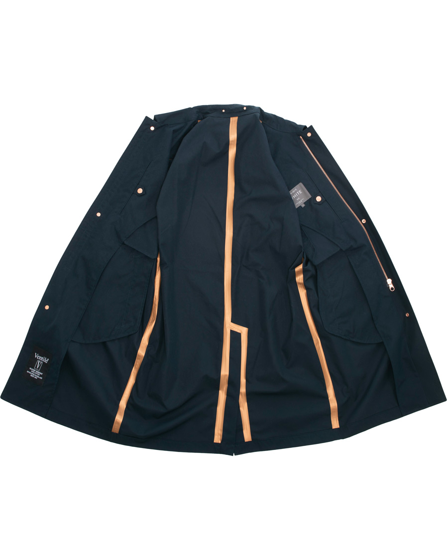 Mies | Takit | Private White V.C. | Unlined Cotton Ventile Mac Coat 3.0 Midnight 3 - S