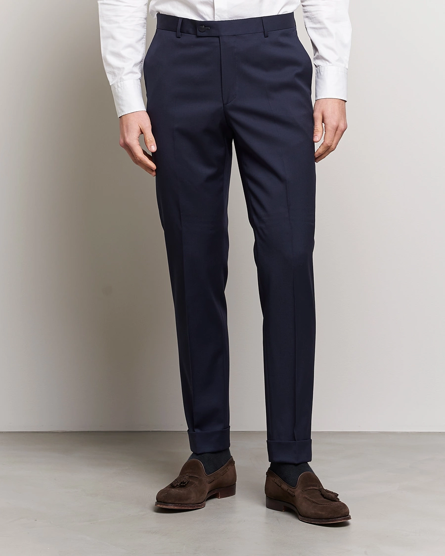 Mies | Suorat housut | Morris Heritage | Prestige Suit Trousers Navy