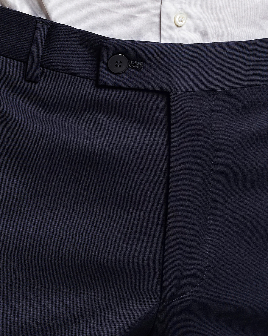 Mies | Housut | Morris | Prestige Wool Suit Trousers Navy