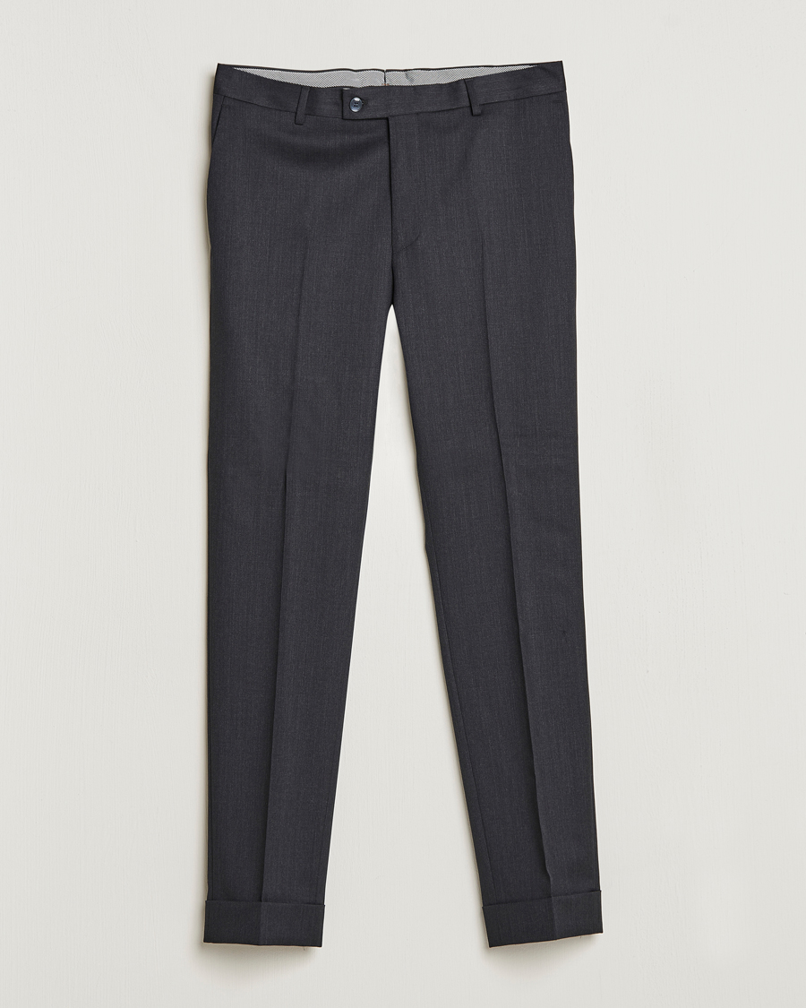Mies | Housut | Morris | Heritage Prestige Suit Trousers Grey