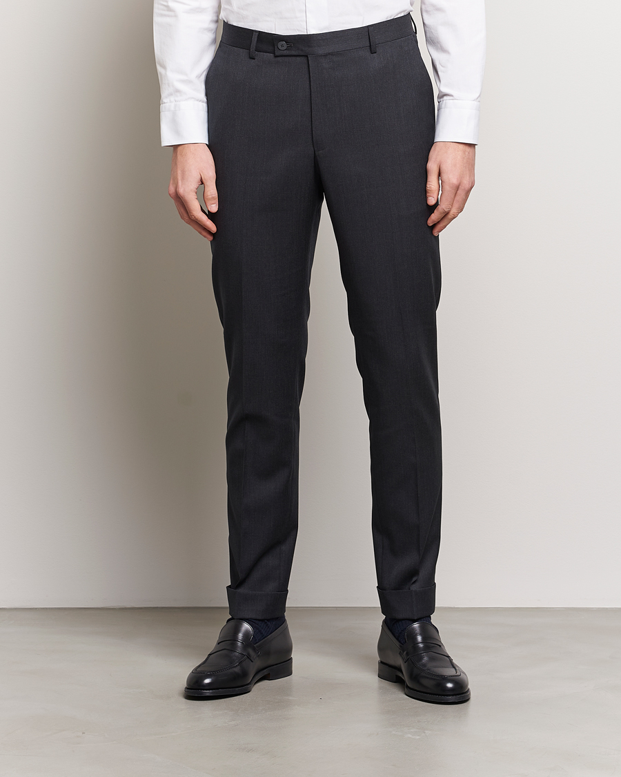 Mies | Housut | Morris | Heritage Prestige Suit Trousers Grey
