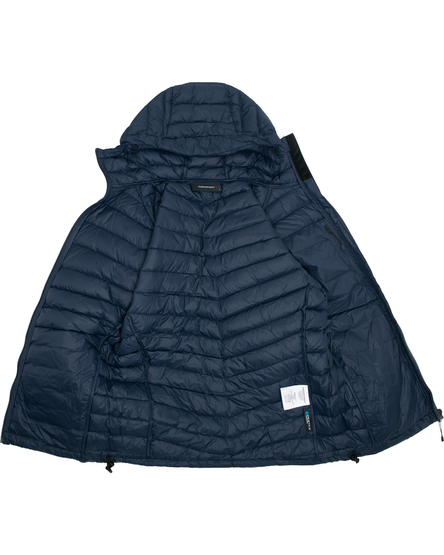 Mies | Takit | Peak Performance | Frost Down Hooded Jacket Blue Shadow
