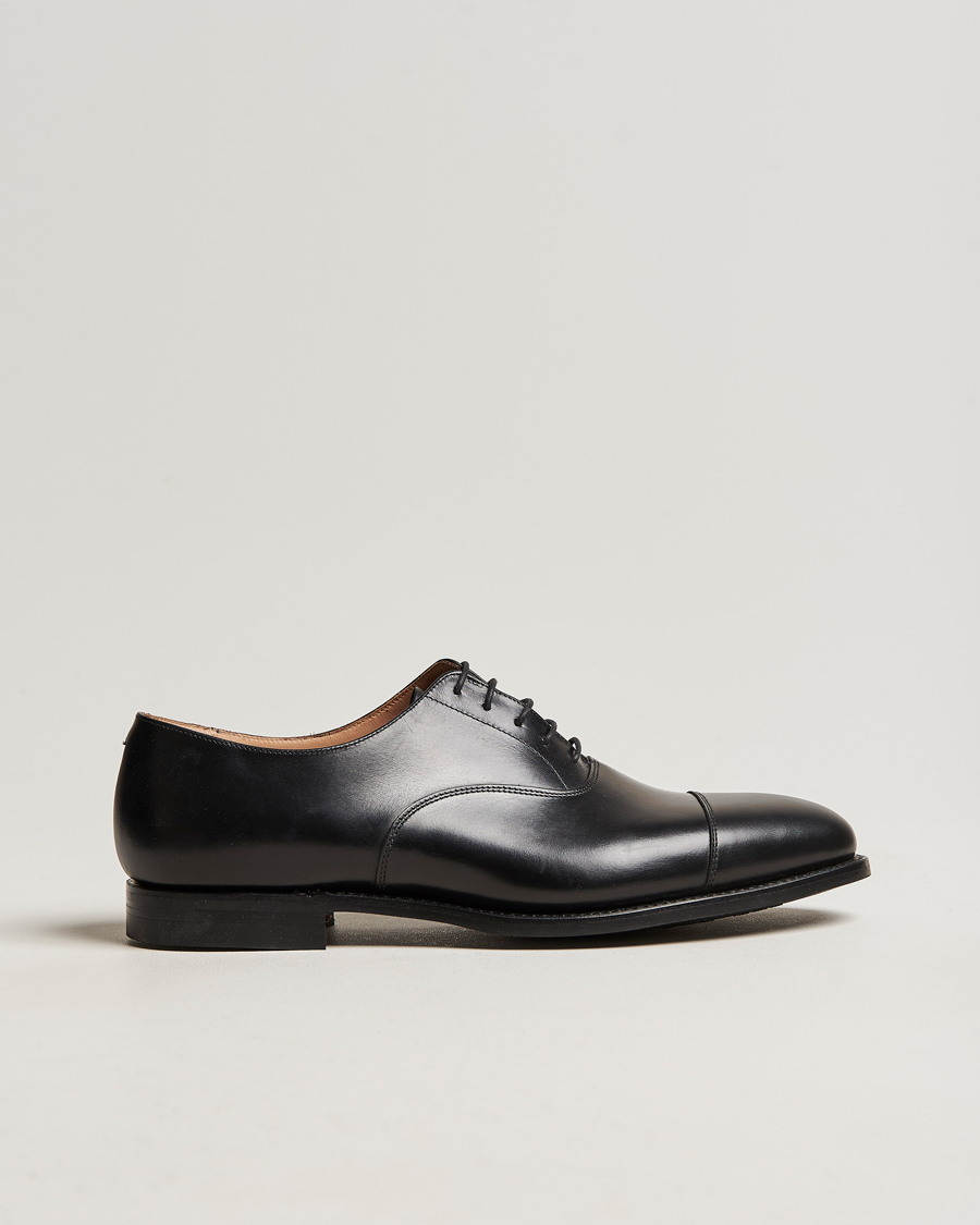 Mies | Oxford-kengät | Crockett & Jones | Connaught 2 City Sole Black Calf