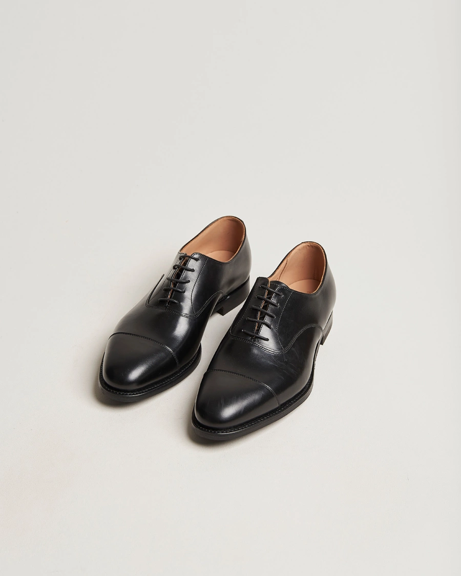 Mies | Käsintehdyt kengät | Crockett & Jones | Connaught 2 City Sole Black Calf