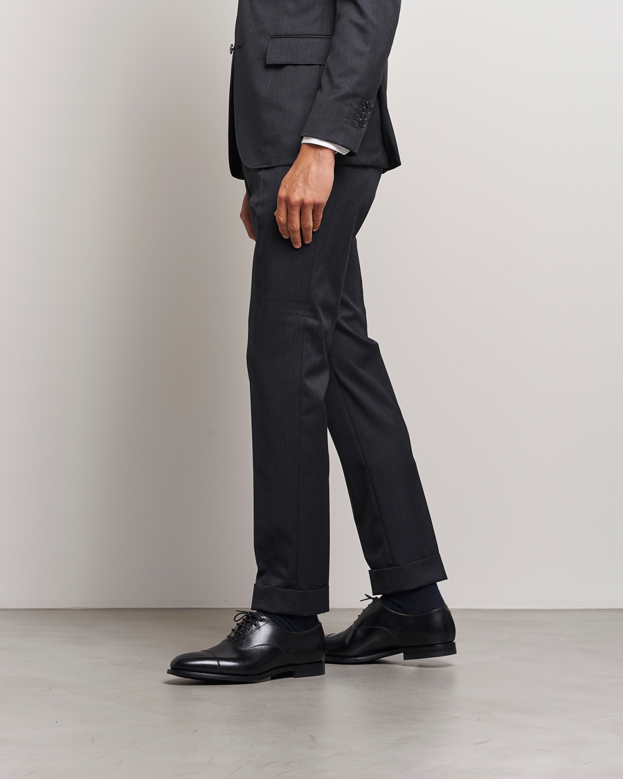 Mies | Oxford-kengät | Crockett & Jones | Connaught 2 City Sole Black Calf