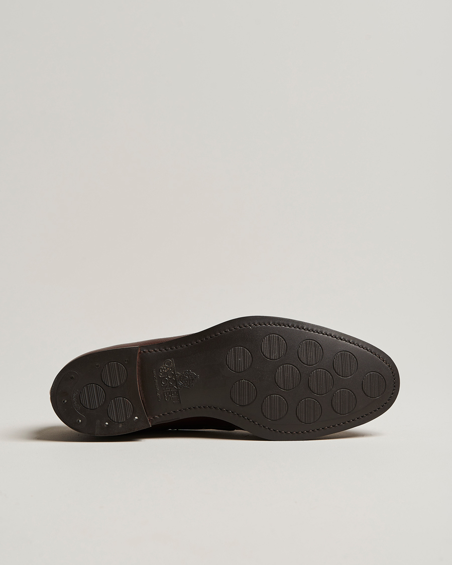 Mies | Loaferit | Crockett & Jones | Cavendish 2 City Sole Dark Brown Grain