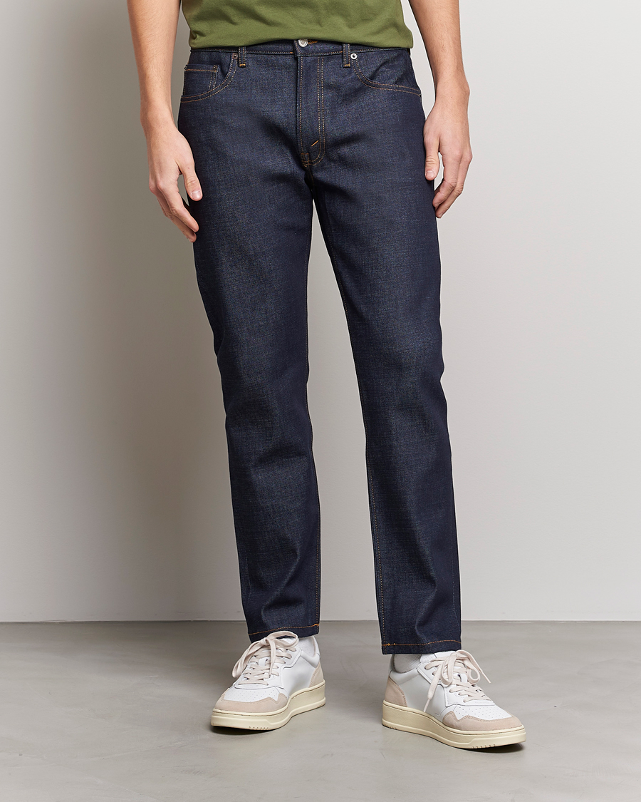 Mies | Housut | Jeanerica | TM005 Tapered Jeans Blue Raw