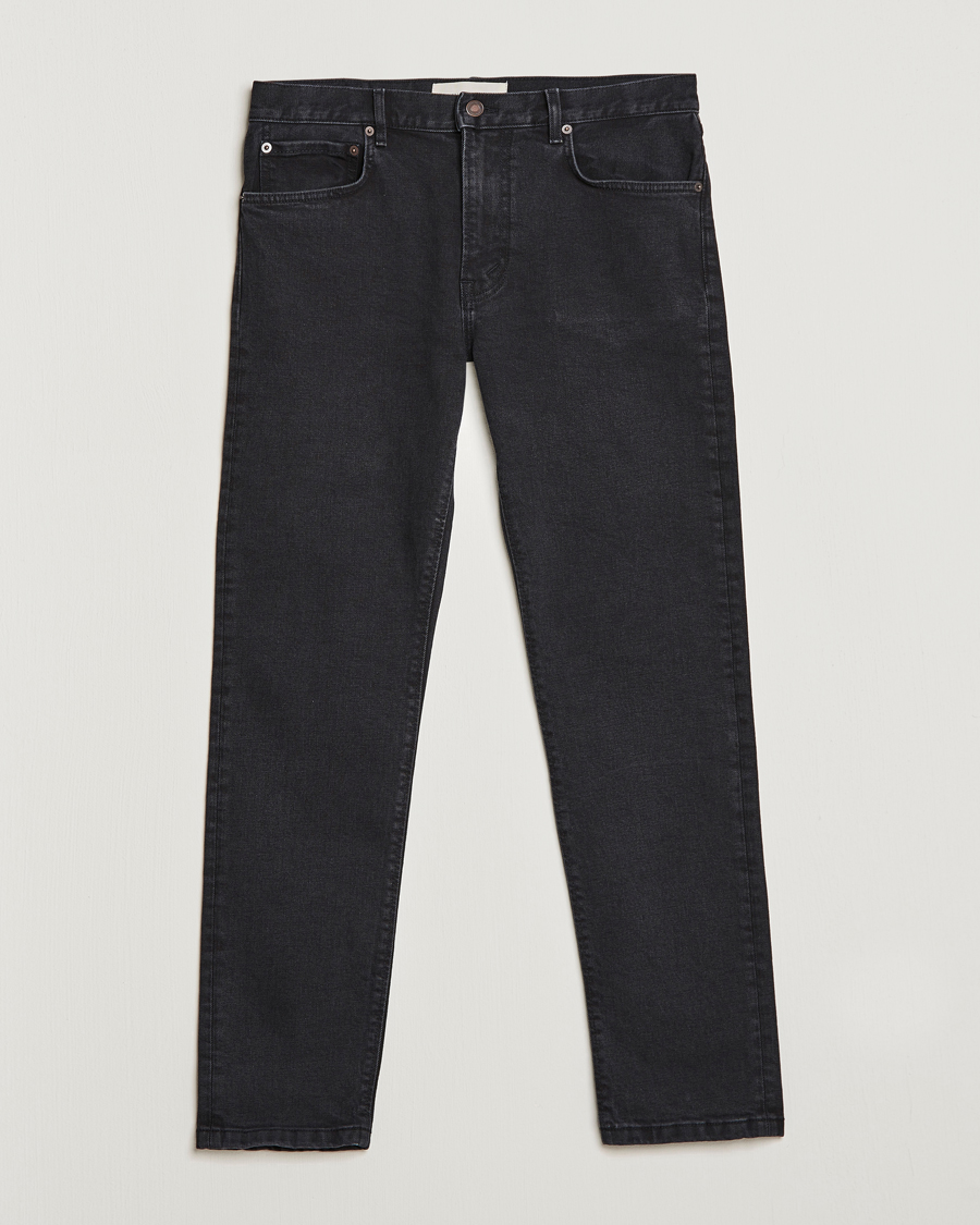 Mies | Housut | Jeanerica | TM005 Tapered Jeans Black 2 Weeks