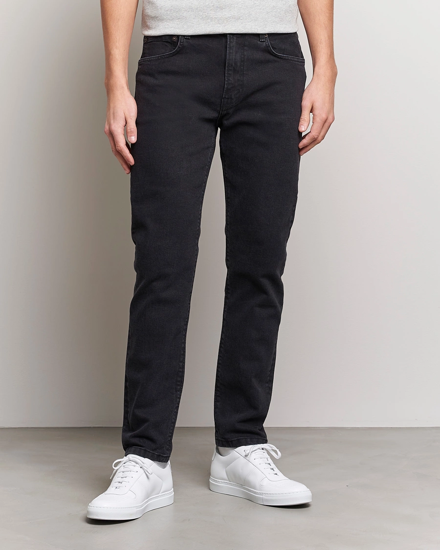 Mies | Tapered fit | Jeanerica | TM005 Tapered Jeans Black 2 Weeks