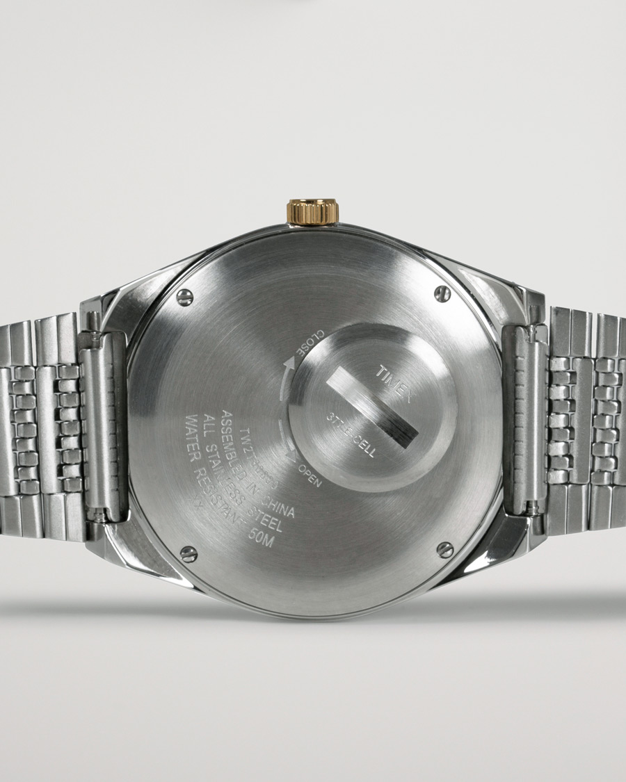 Mies | Timex Q Reissue 1978 Falcon Eye 38mm Steel/Blue Dial | Timex | Q Reissue 1978 Falcon Eye 38mm Steel/Blue Dial