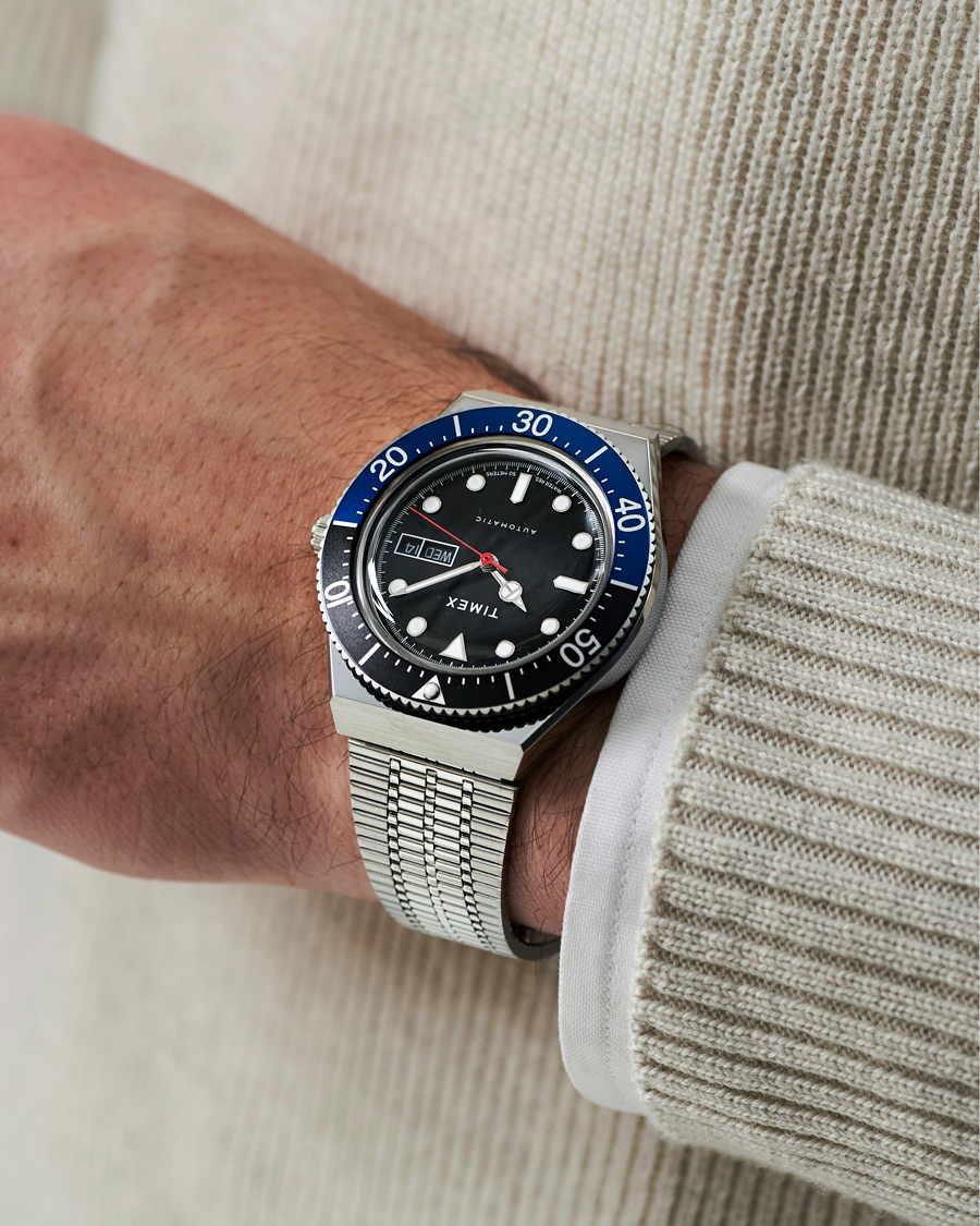 Mies | Timex M79 Automatic 40mm Blue/Black | Timex | M79 Automatic 40mm Blue/Black