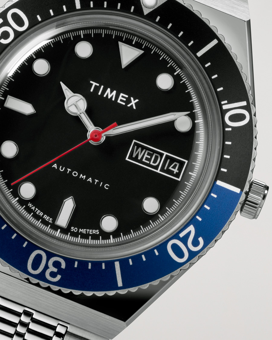 Mies | Timex M79 Automatic 40mm Blue/Black | Timex | M79 Automatic 40mm Blue/Black