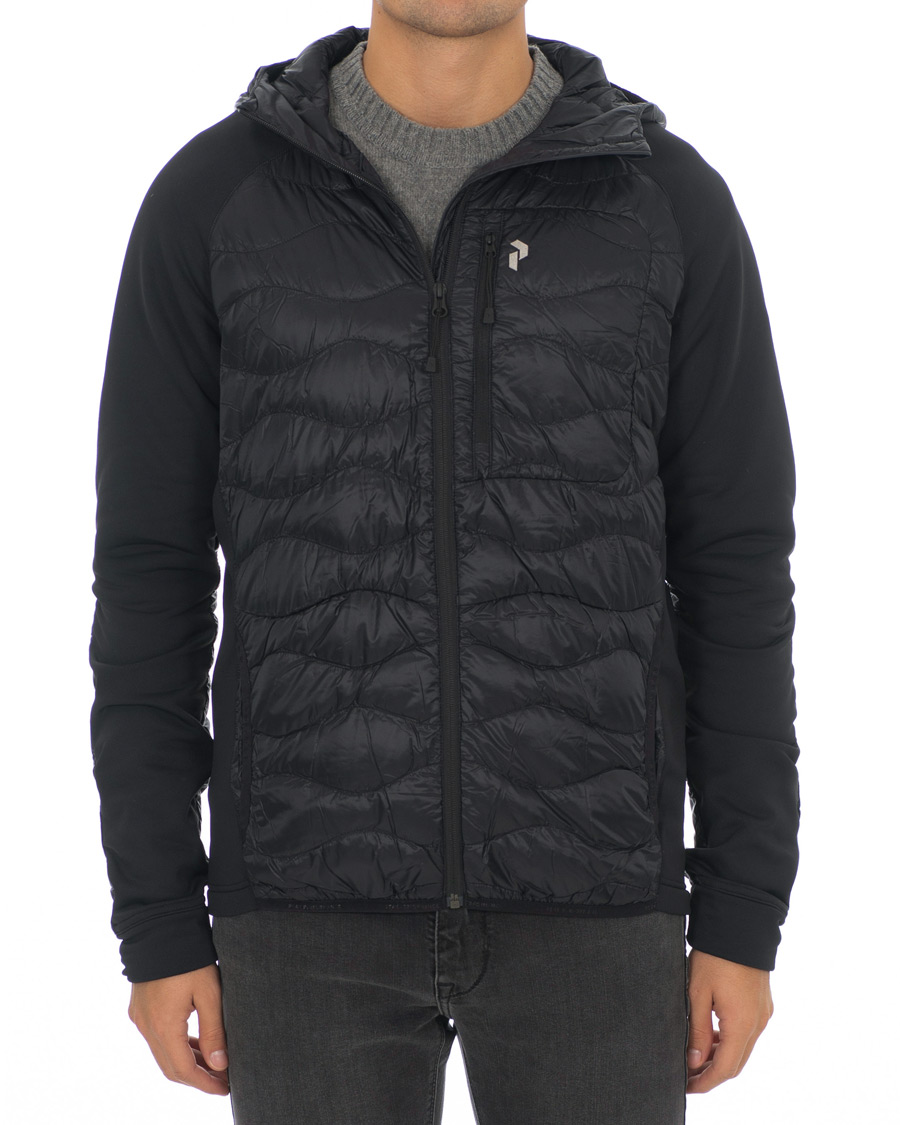 Mies | Takit | Peak Performance | Helium Hybrid Hooded Jacket Black 