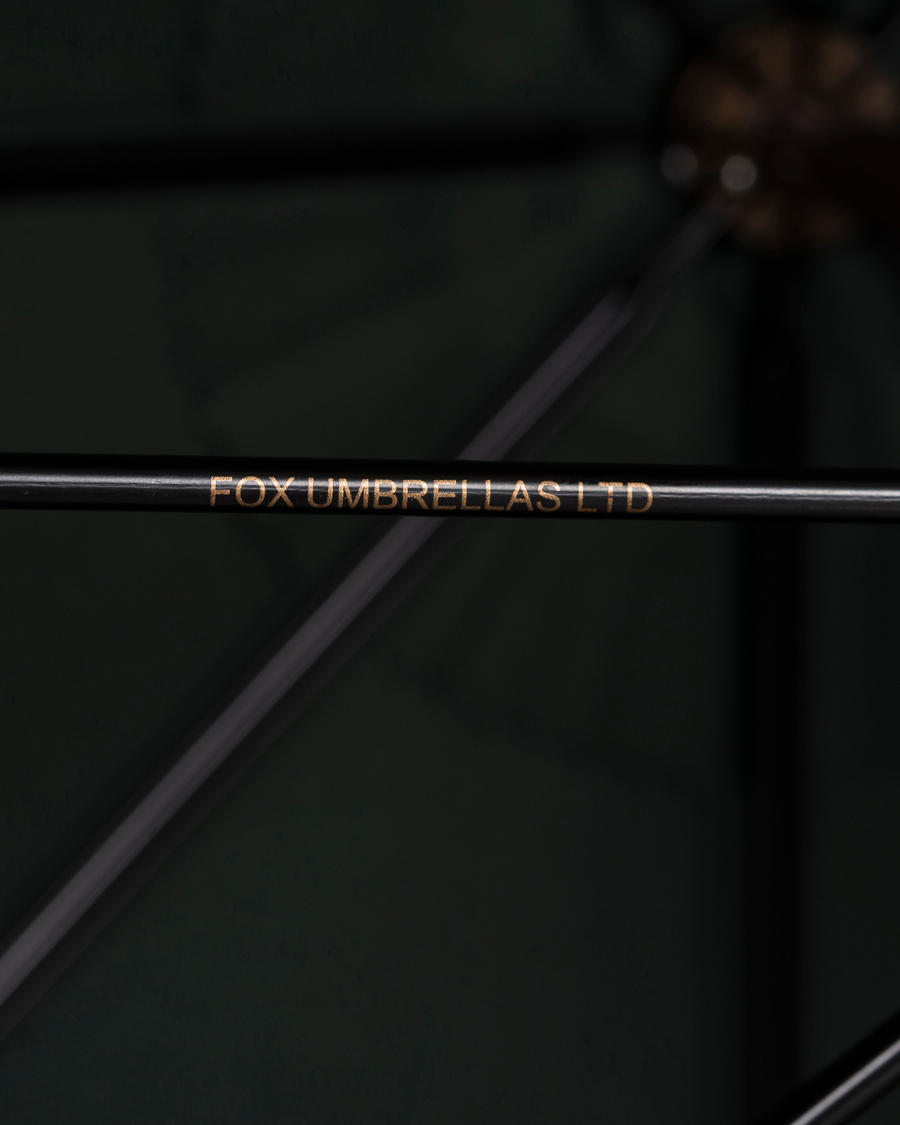 Mies | Sateenvarjot | Fox Umbrellas | Polished Hardwood Umbrella Racing Green
