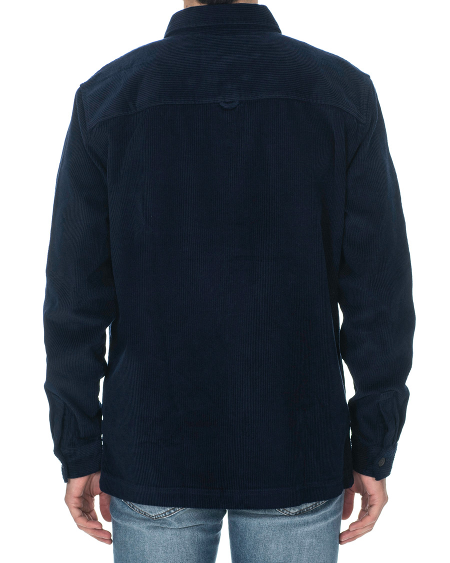 Mies | Kauluspaidat | Lyle & Scott | Corduroy Overshirt Navy