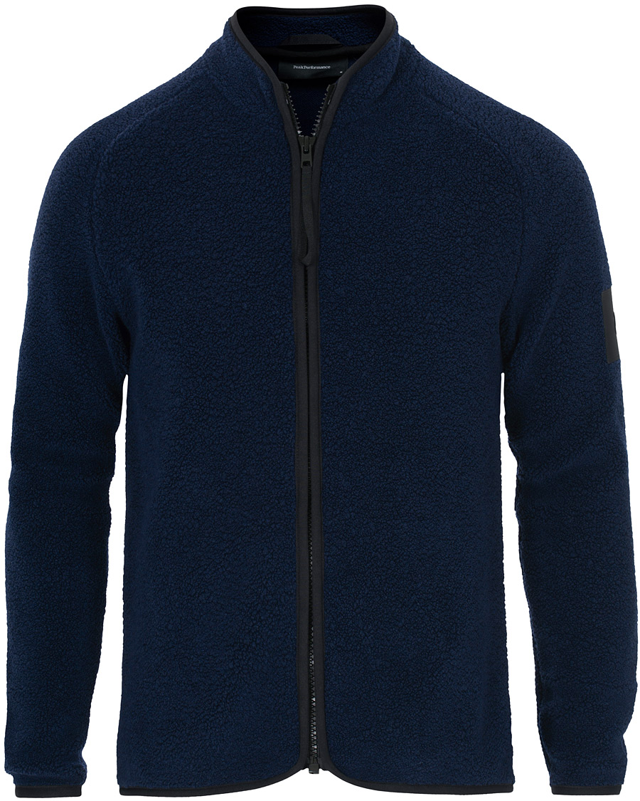 Mies | Puserot | Peak Performance | Ted Full Zip Fleece Salute Blue