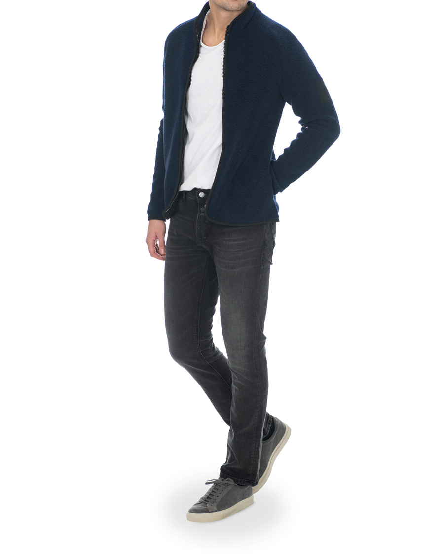 Mies | Puserot | Peak Performance | Ted Full Zip Fleece Salute Blue