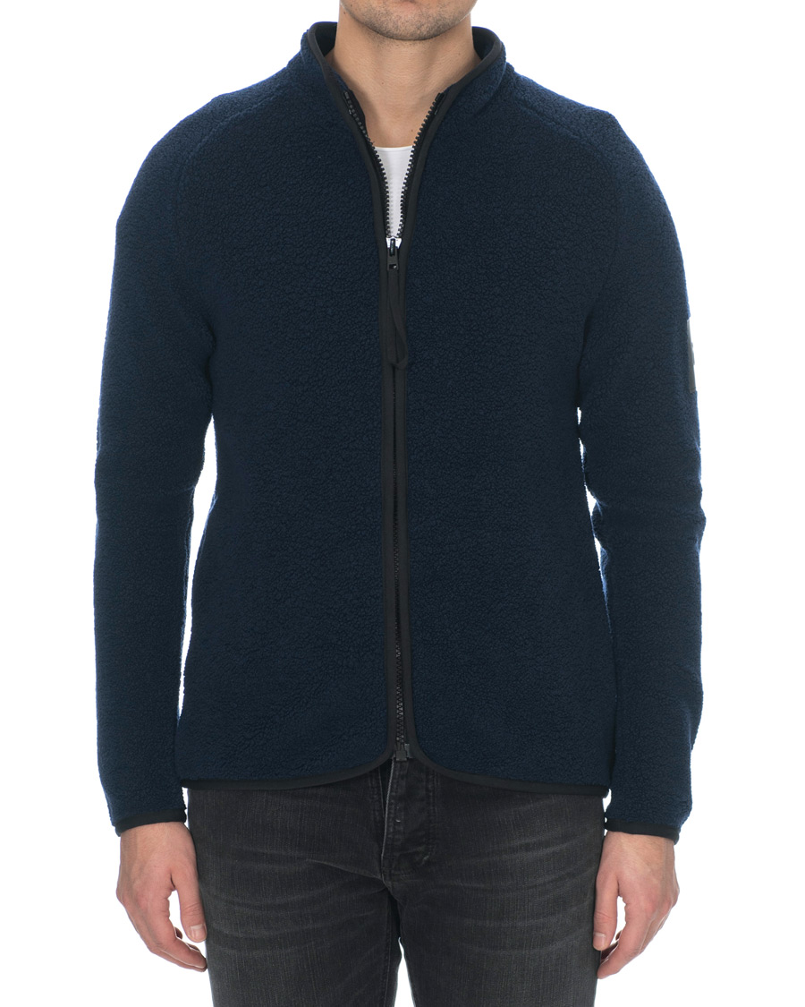 Mies | Puserot | Peak Performance | Ted Full Zip Fleece Salute Blue
