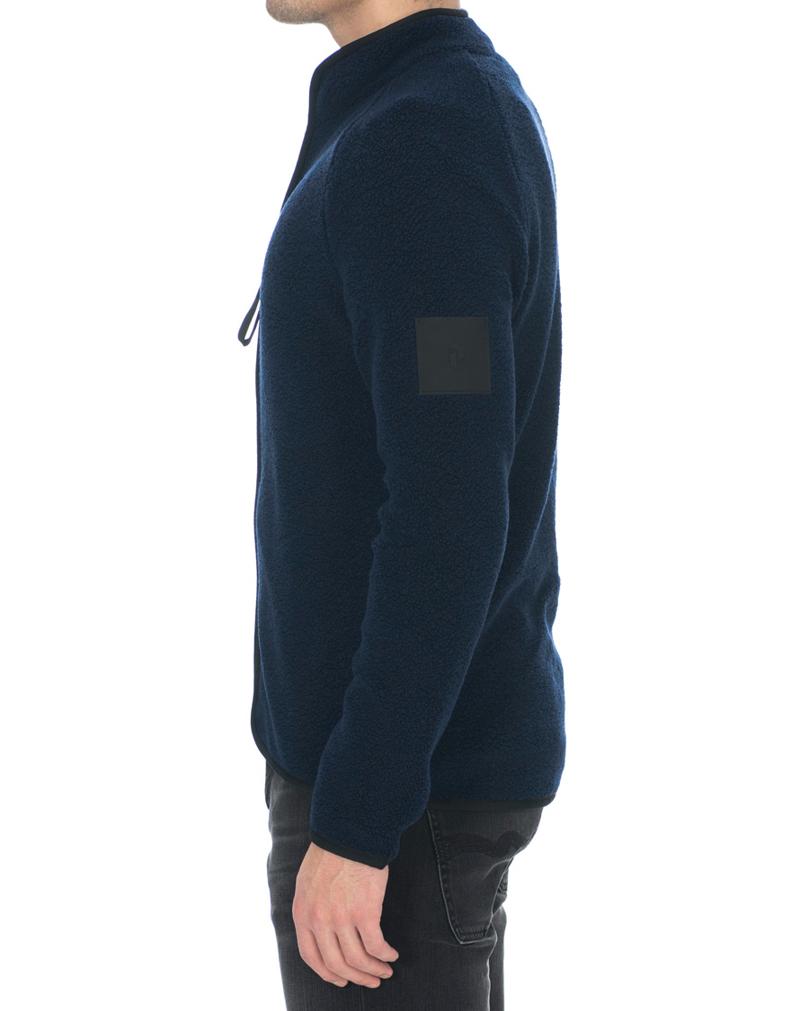 Mies | Puserot | Peak Performance | Ted Full Zip Fleece Salute Blue