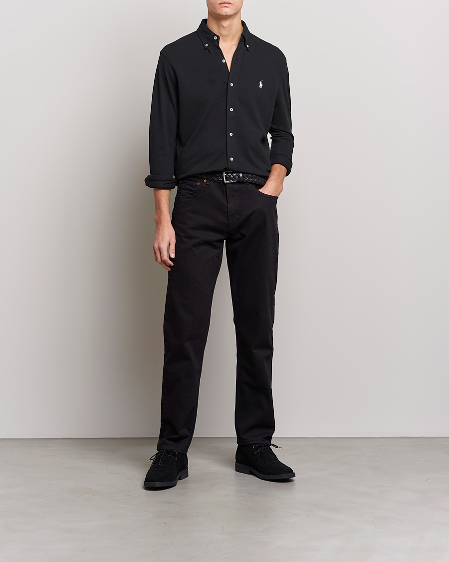 Mies |  | Polo Ralph Lauren | Featherweight Mesh Shirt Black