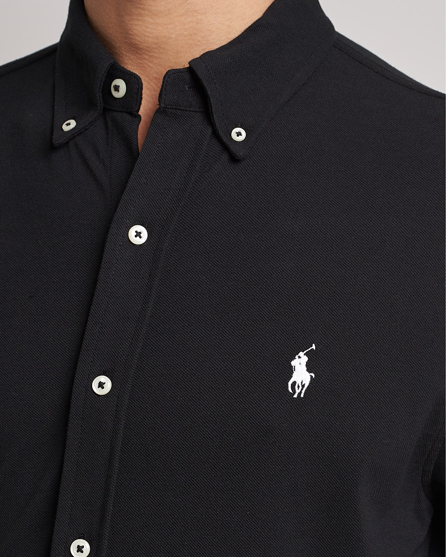 Mies | Kauluspaidat | Polo Ralph Lauren | Featherweight Mesh Shirt Polo Black