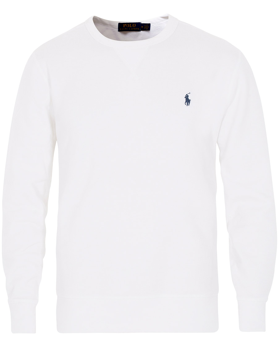 Mies | Puserot | Polo Ralph Lauren | Magic Fleece Sweatshirt White