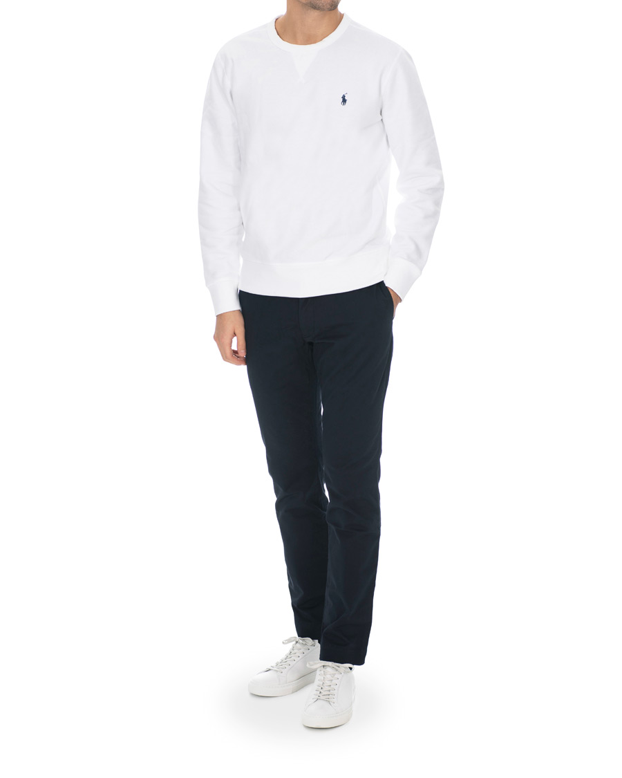 Mies | Puserot | Polo Ralph Lauren | Magic Fleece Sweatshirt White
