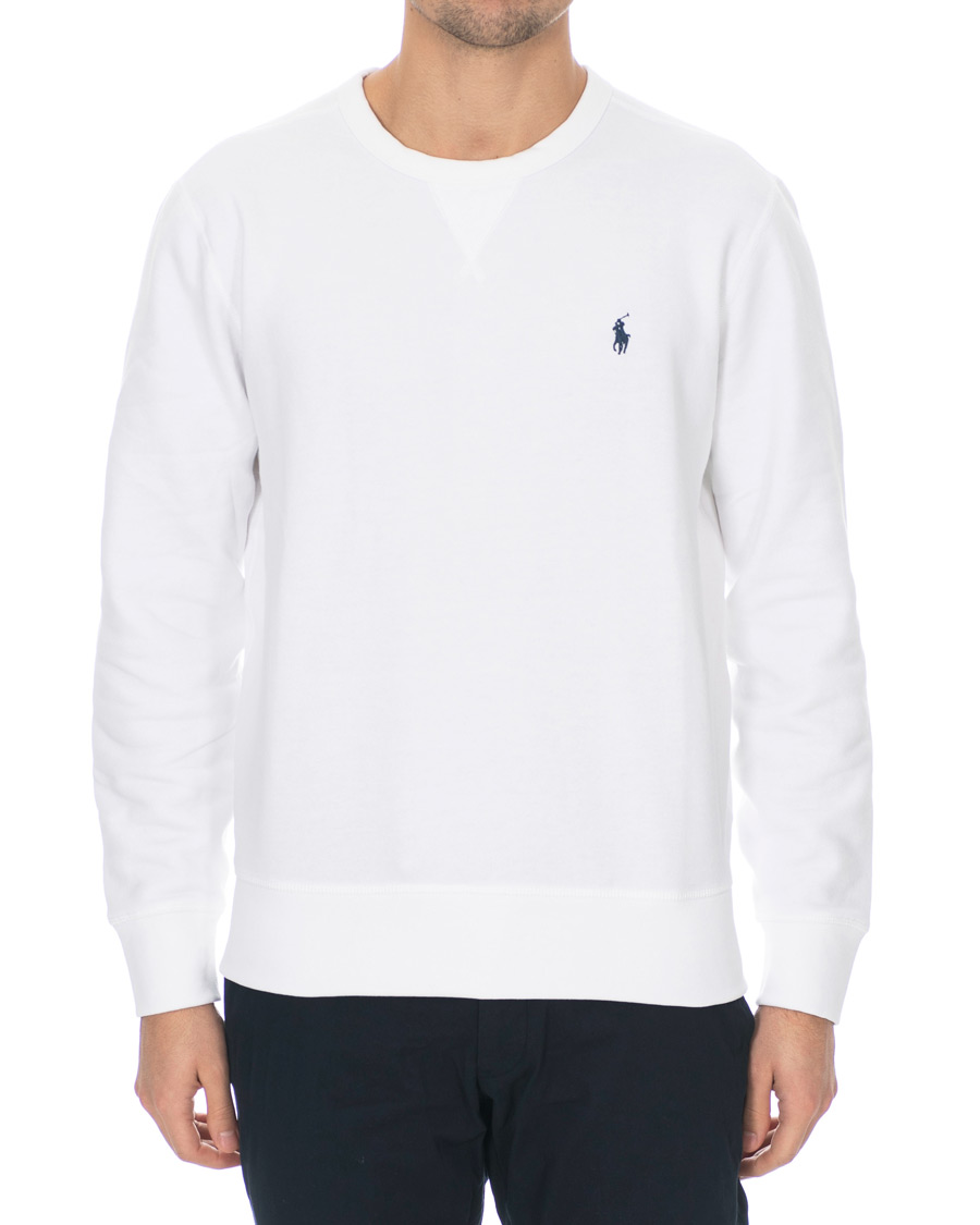 Mies | Puserot | Polo Ralph Lauren | Magic Fleece Sweatshirt White