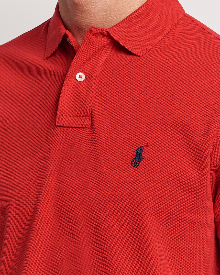 Mies | Pikeet | Polo Ralph Lauren | Custom Slim Fit Polo Red