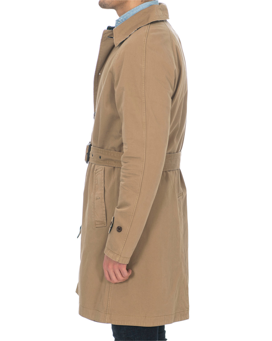 Mies | Takit | Polo Ralph Lauren | Reversible Trench Coat Desert Khaki/Gordon Tartan