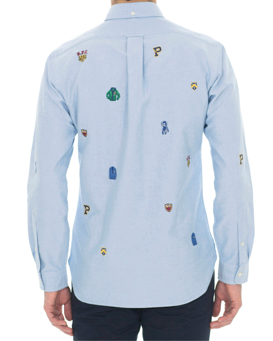 Mies | Kauluspaidat | Polo Ralph Lauren | Custom Fit Oxford Shirt Blue