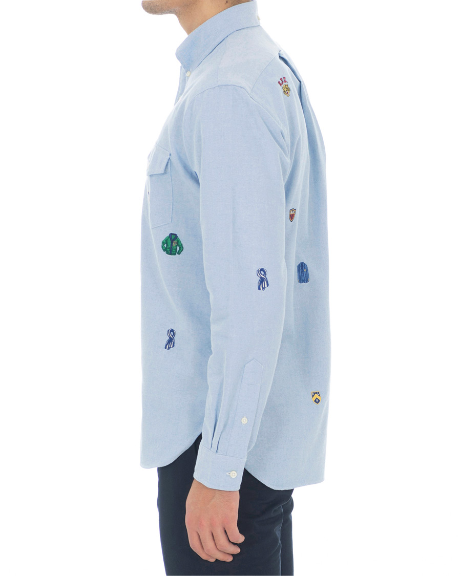 Mies | Kauluspaidat | Polo Ralph Lauren | Custom Fit Oxford Shirt Blue